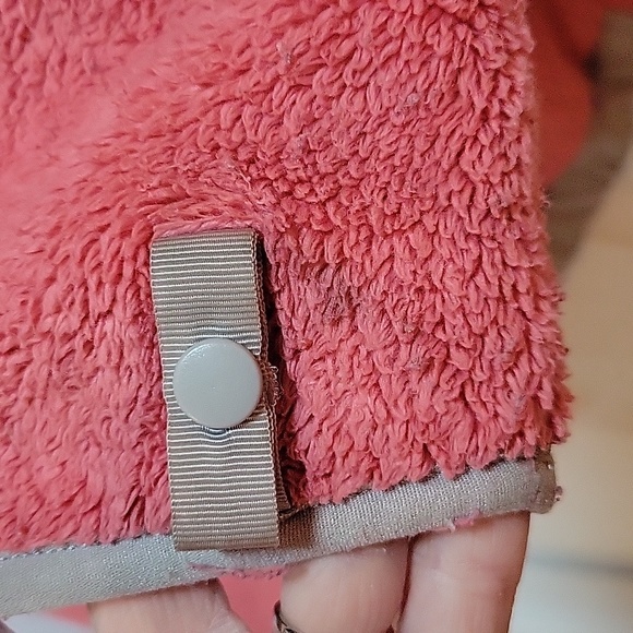 Northface Denali Girls Jacket 👧 💕 Peach 🍑 Medium 10/12 - Picture 7 of 9